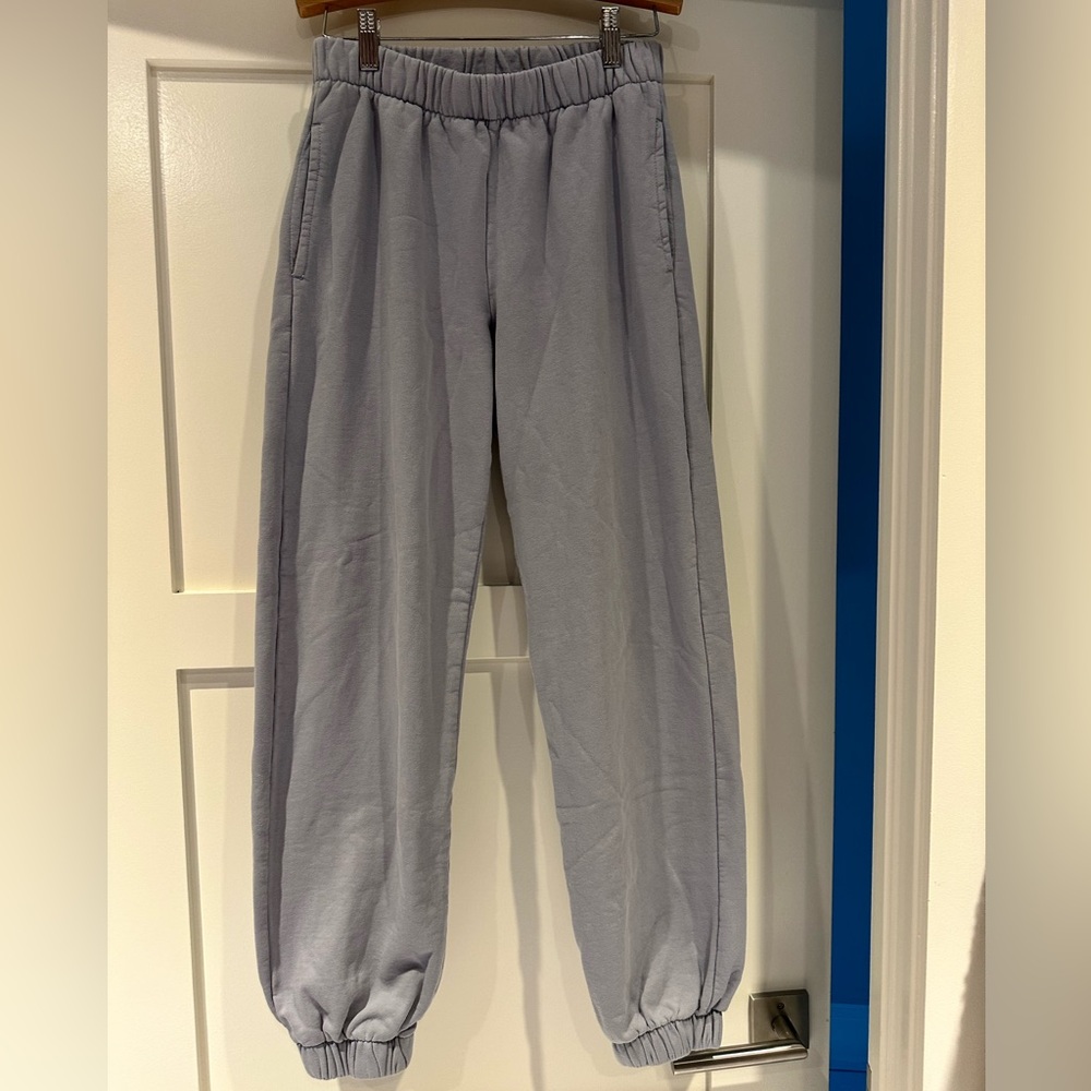 Blue brandy melville sweatpants